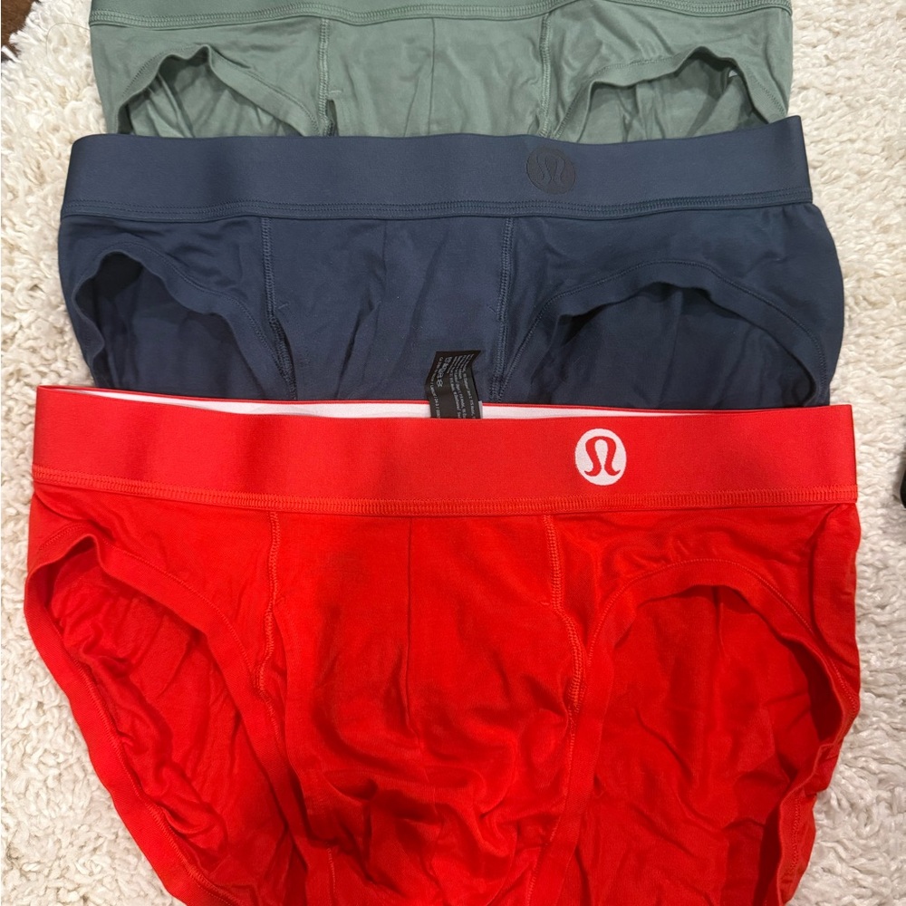 lululemon athletica Men's Briefs - Red, Navy, Olive